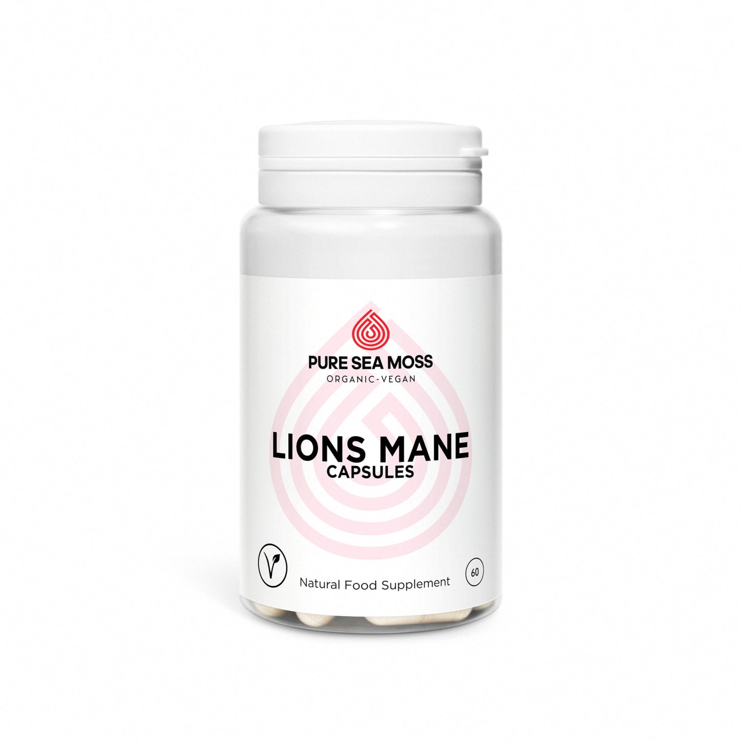 Best Lions Mane Capsules (60) by pure sea moss uk 