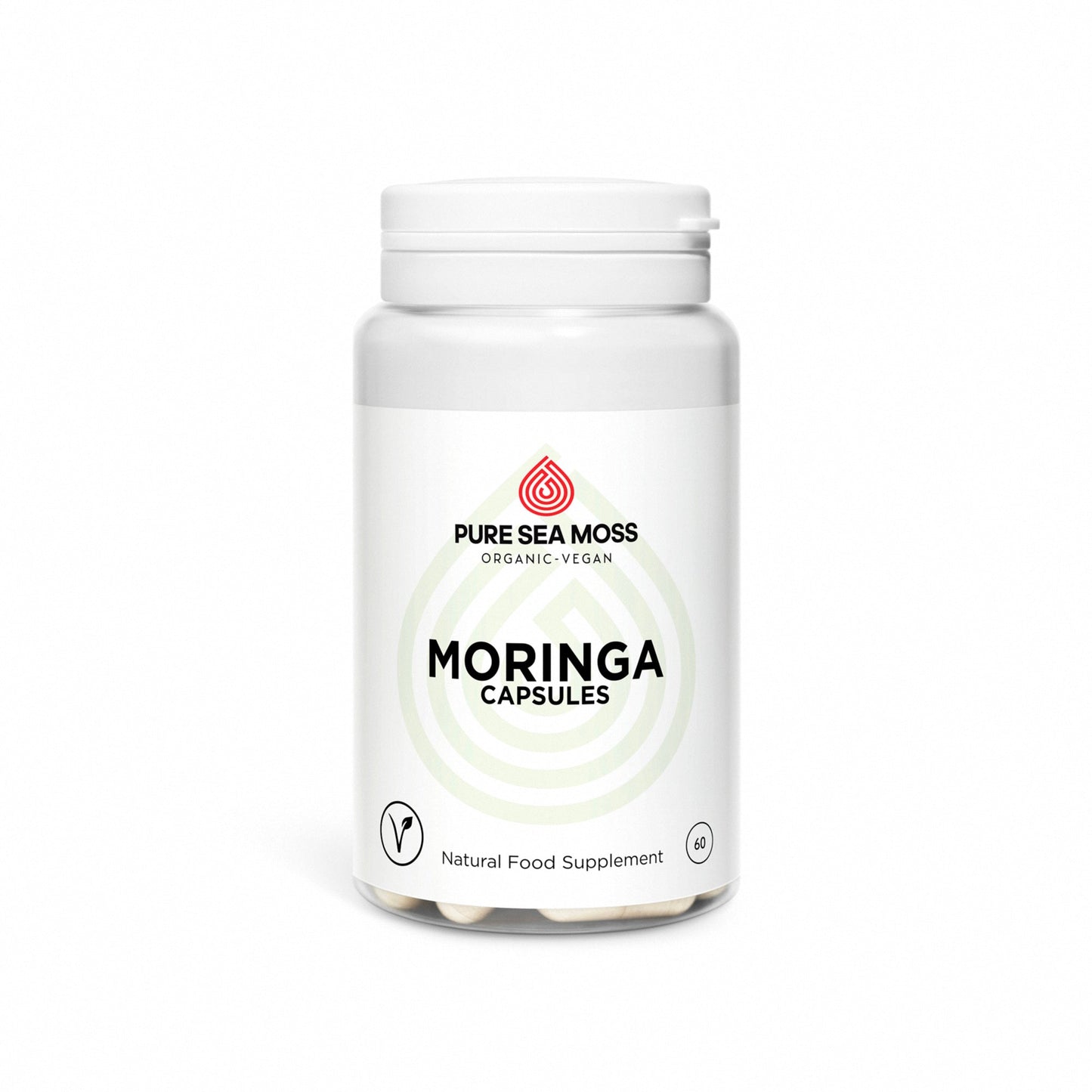 Moringa leaf capsules By Pure Sea Moss UK