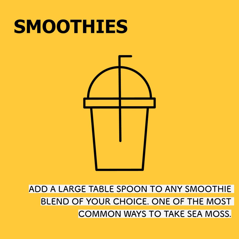 
                  
                    Adding sea moss to smoothies. Quick tips by Pure Sea Moss UK
                  
                