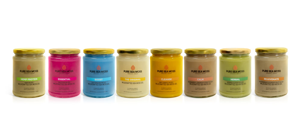 Sea Moss Gel collection by pure sea moss uk