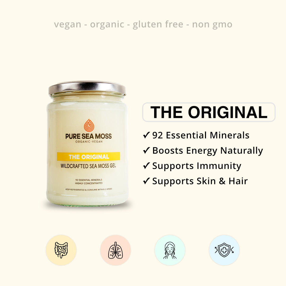 
                  
                    The Original - Gold Sea Moss Gel
                  
                