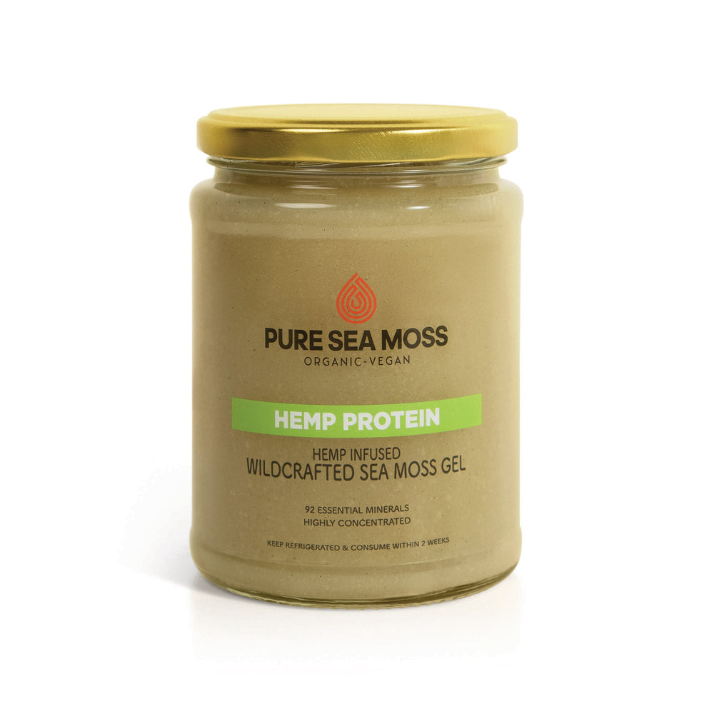 Hemp Protein Infused Sea Moss Gel By Pure Sea Moss UK