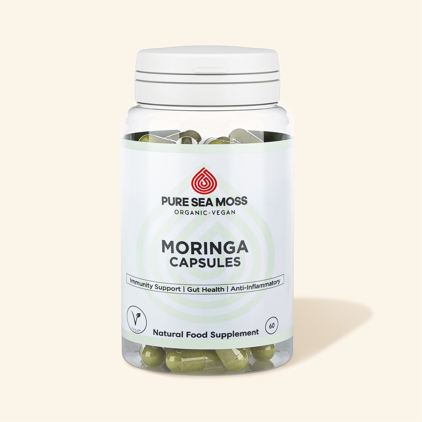 organic moringa capsules by pure sea moss uk
